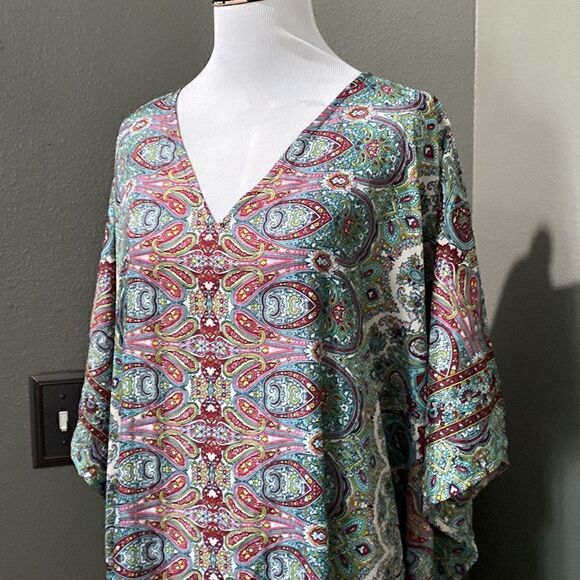 Gypsieblu Women Kaftans Dresses Caftan Long Maxi Printed Dress - Picture 4 of 12